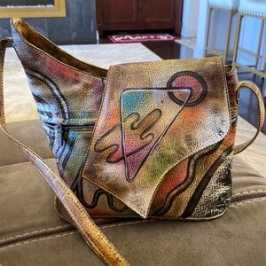 Bril Rosen leather crossbody